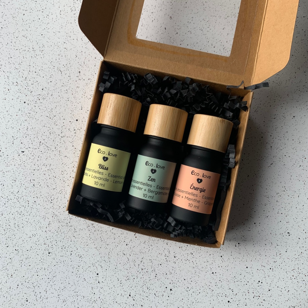 Coffret Cadeau - Trio d’huiles essentielles