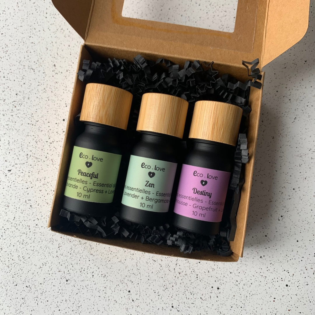 Coffret Cadeau - Trio d’huiles essentielles