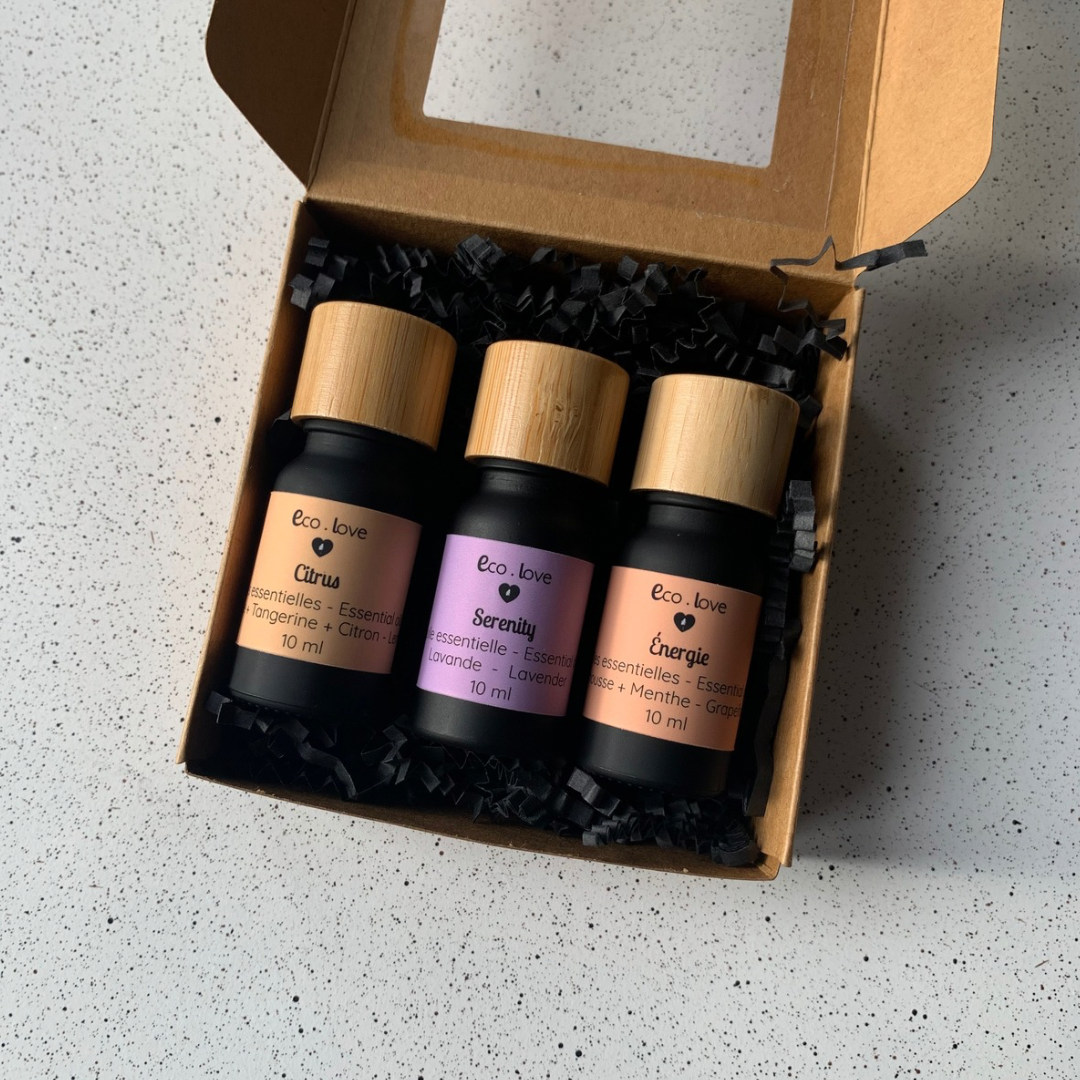 Coffret Cadeau - Trio d’huiles essentielles