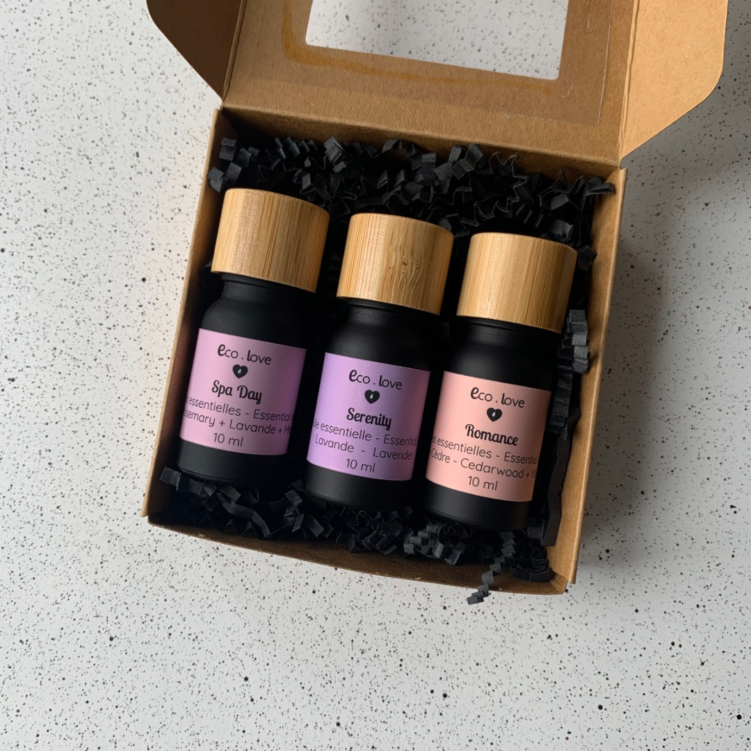 Coffret Cadeau - Trio d’huiles essentielles