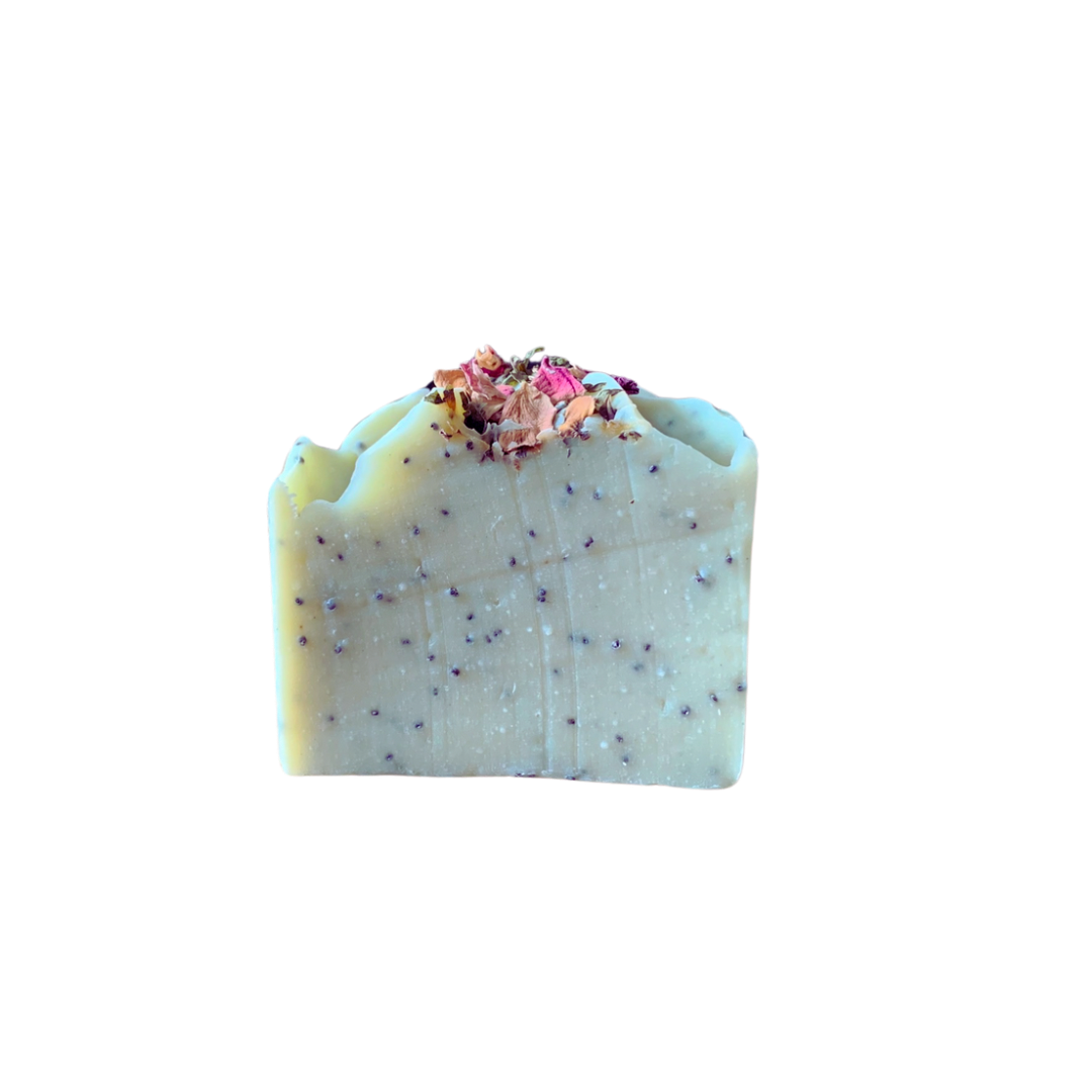 Savon Artisanal ZEN 〰️ Lavande + Bergamote + Eucalyptus + Romarin - Argile verte 62g