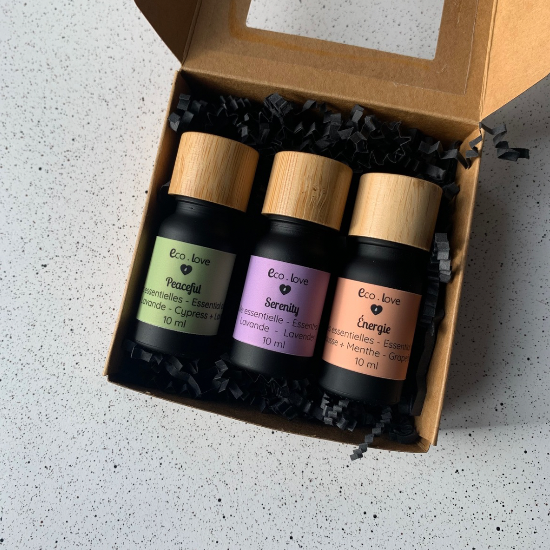 Coffret Cadeau - Trio d’huiles essentielles