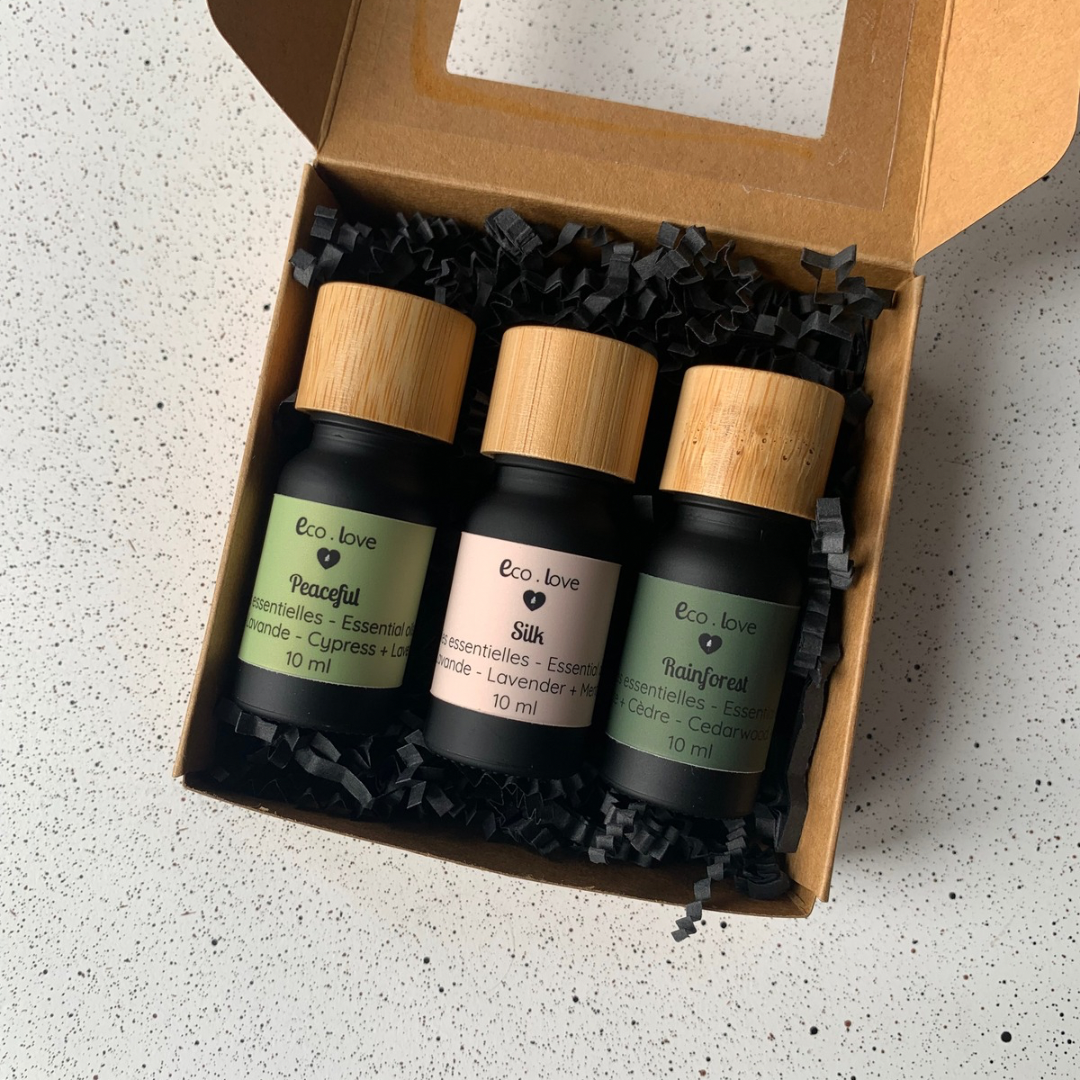 Coffret Cadeau - Trio d’huiles essentielles
