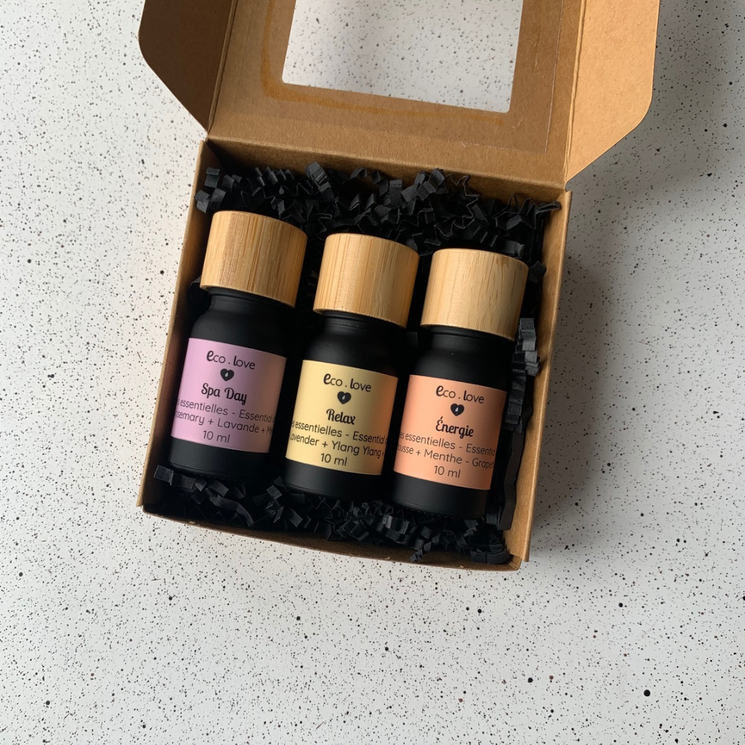 Coffret Cadeau - Trio d’huiles essentielles