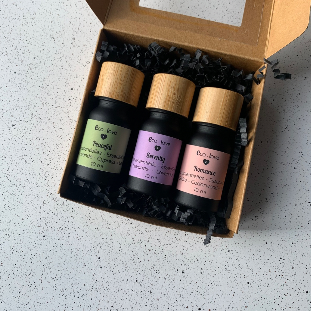 Coffret Cadeau - Trio d’huiles essentielles