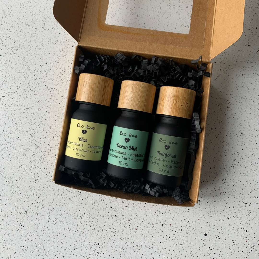 Coffret Cadeau - Trio d’huiles essentielles