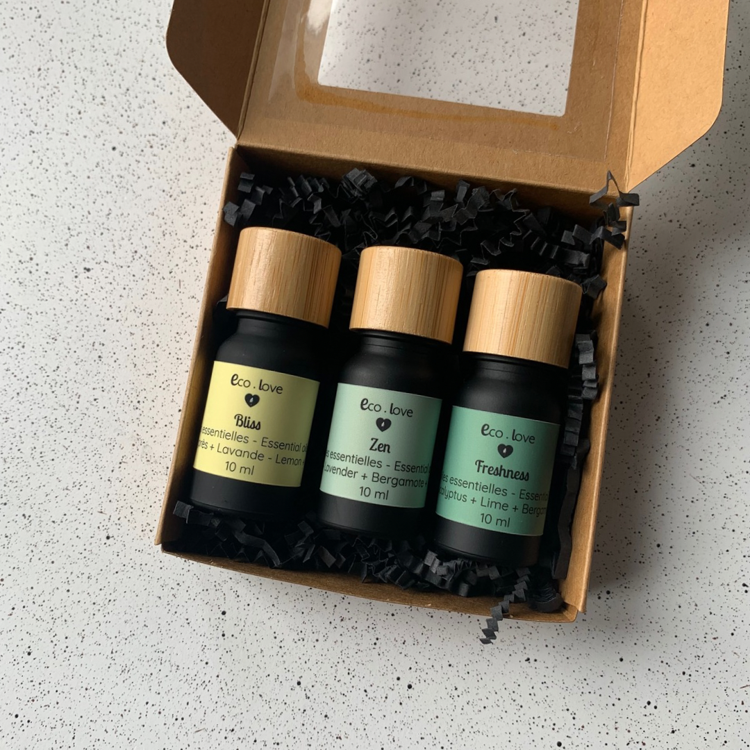 Coffret Cadeau - Trio d’huiles essentielles