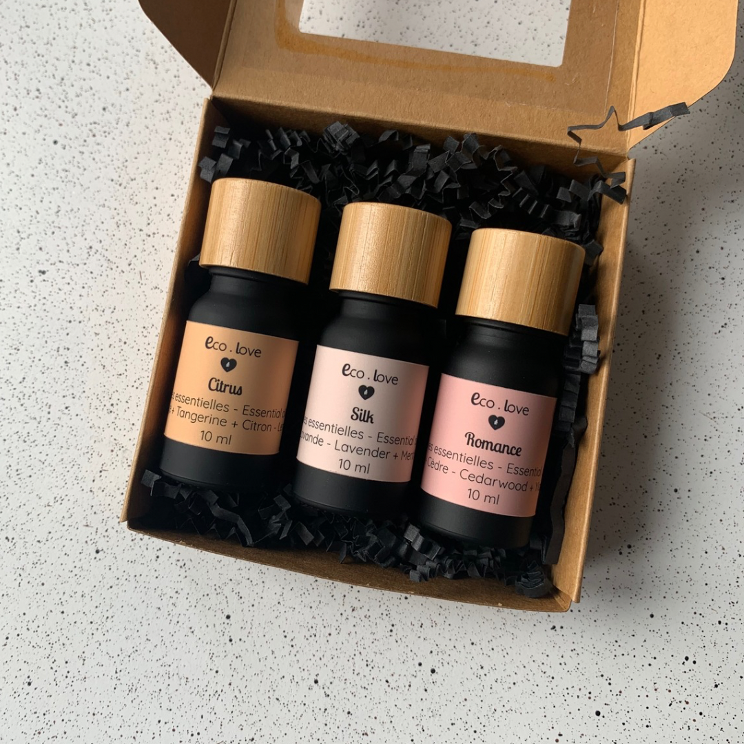 Coffret Cadeau - Trio d’huiles essentielles