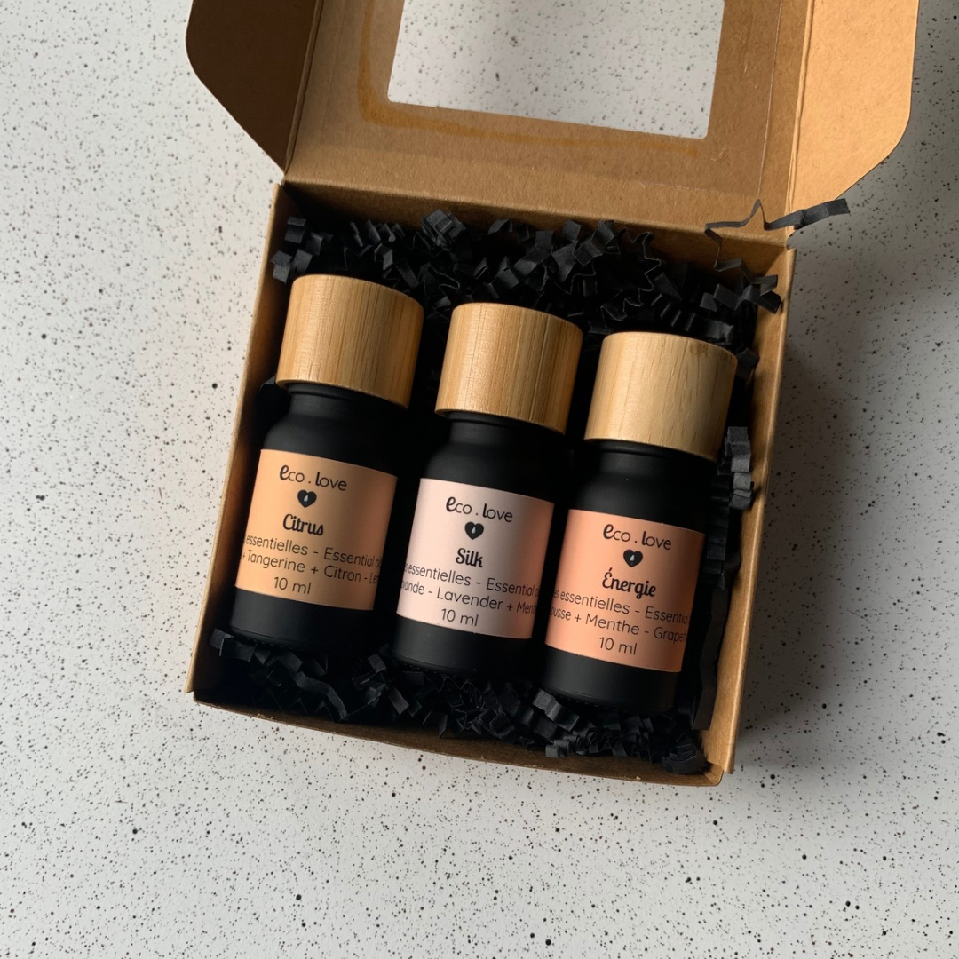 Coffret Cadeau - Trio d’huiles essentielles
