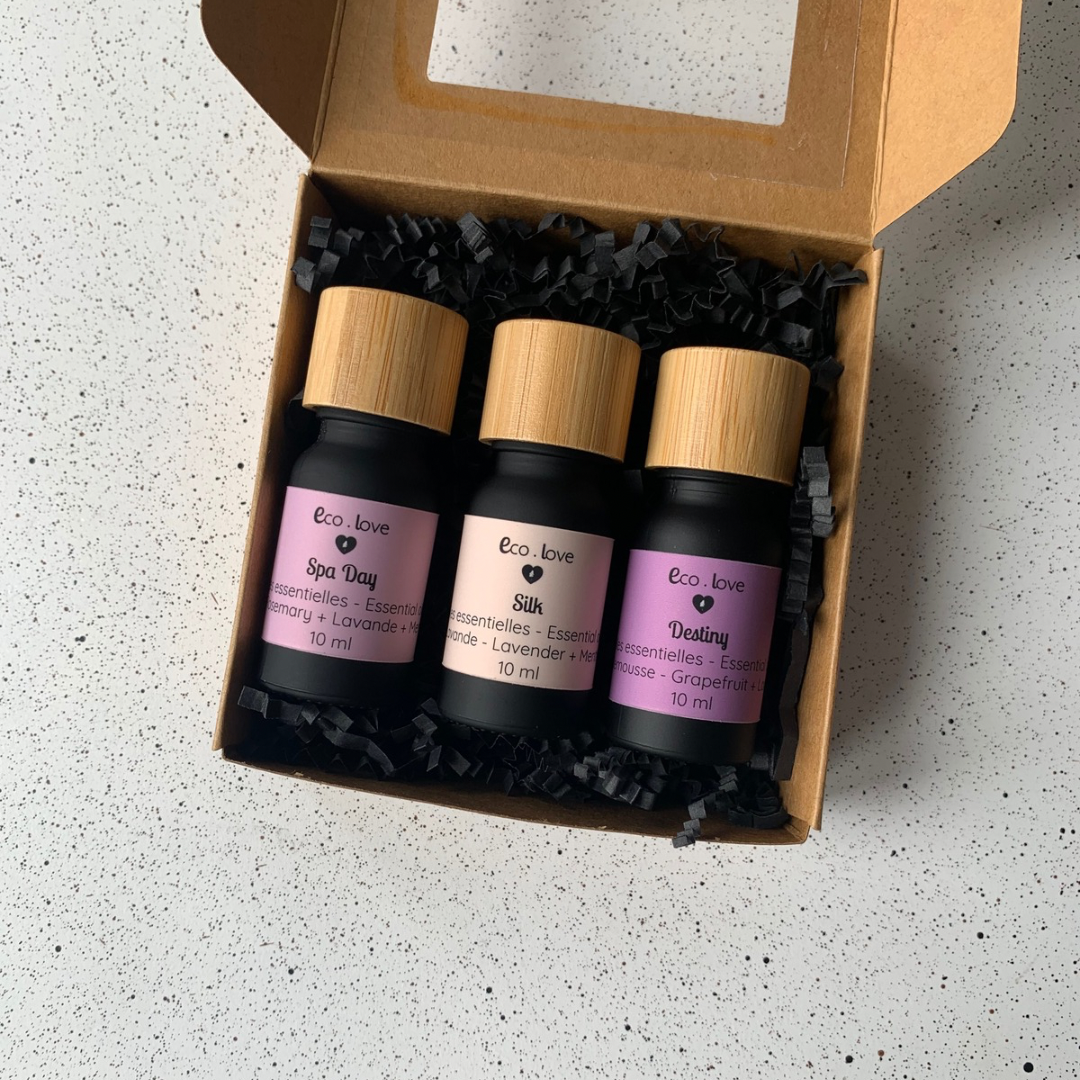 Coffret Cadeau - Trio d’huiles essentielles