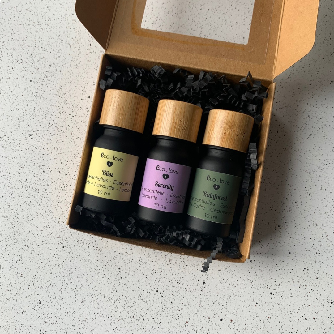 Coffret Cadeau - Trio d’huiles essentielles
