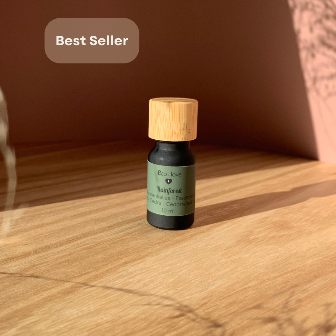 Huile Essentielle RAINFOREST 〰️ Bergamote + Lime + Cèdre + Patchouli