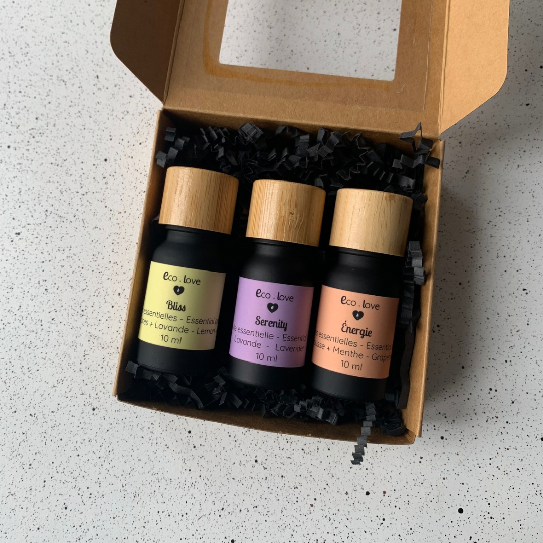 Coffret Cadeau - Trio d’huiles essentielles
