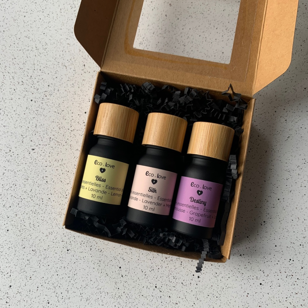 Coffret Cadeau - Trio d’huiles essentielles