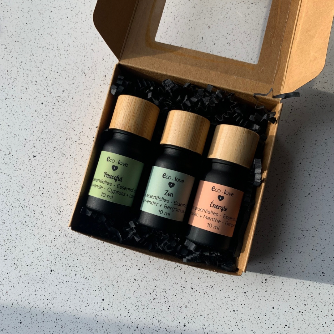 Coffret Cadeau - Trio d’huiles essentielles