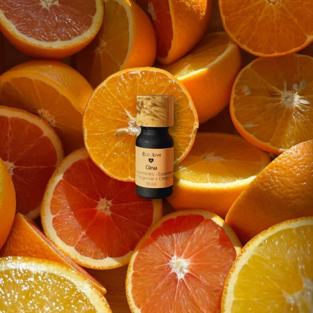Huile Essentielle CITRUS - Orange + Tangerine + Mandarine Verte + Citron