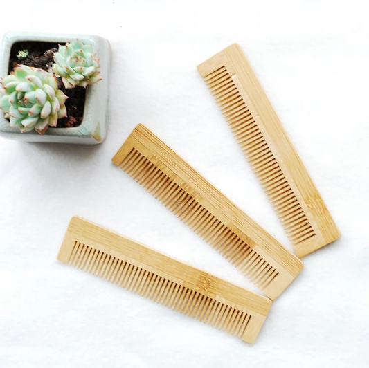 Sustainable Natural Bamboo Comb