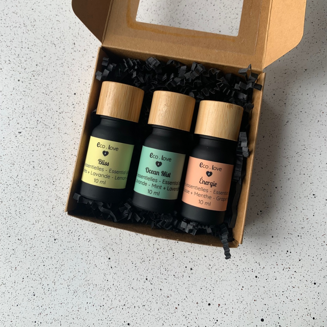 Coffret Cadeau - Trio d’huiles essentielles