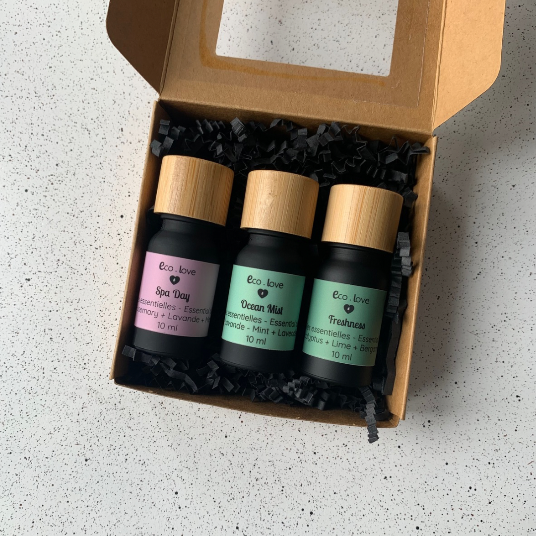 Coffret Cadeau - Trio d’huiles essentielles