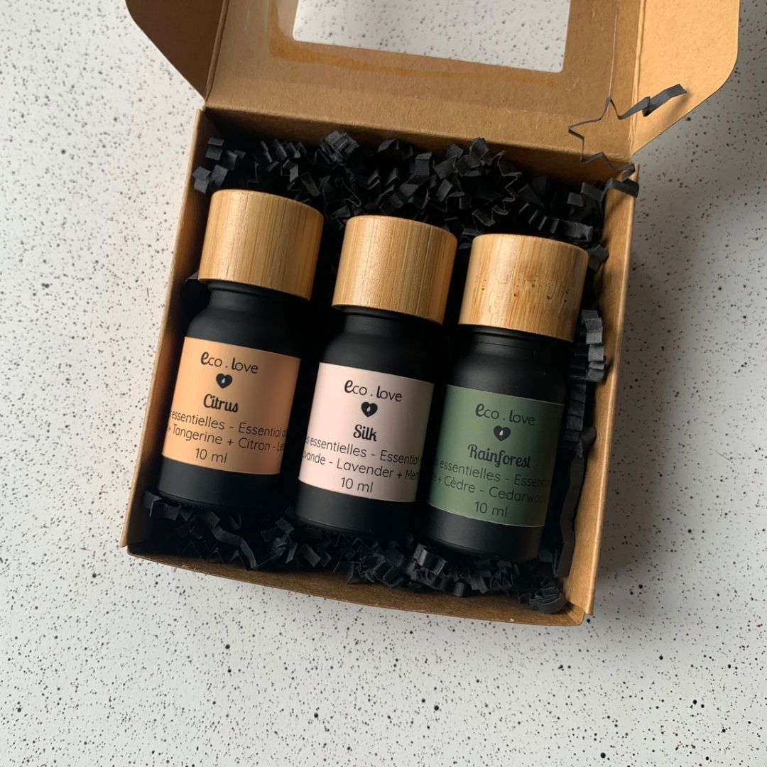 Coffret Cadeau - Trio d’huiles essentielles