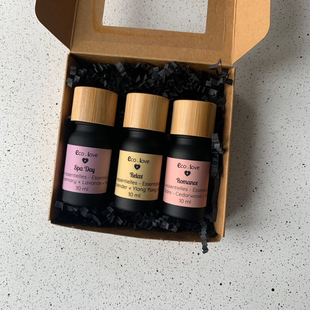 Coffret Cadeau - Trio d’huiles essentielles