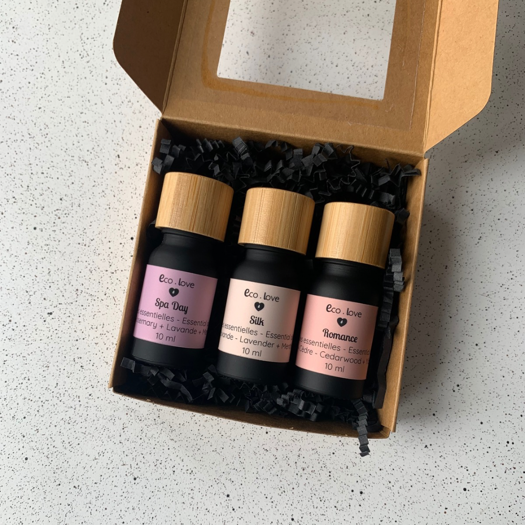 Coffret Cadeau - Trio d’huiles essentielles