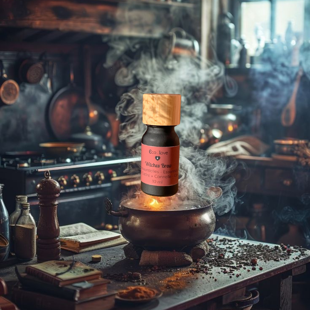 Huile Essentielle WITCHES BREW - Patchouli + Cèdre + Cannelle