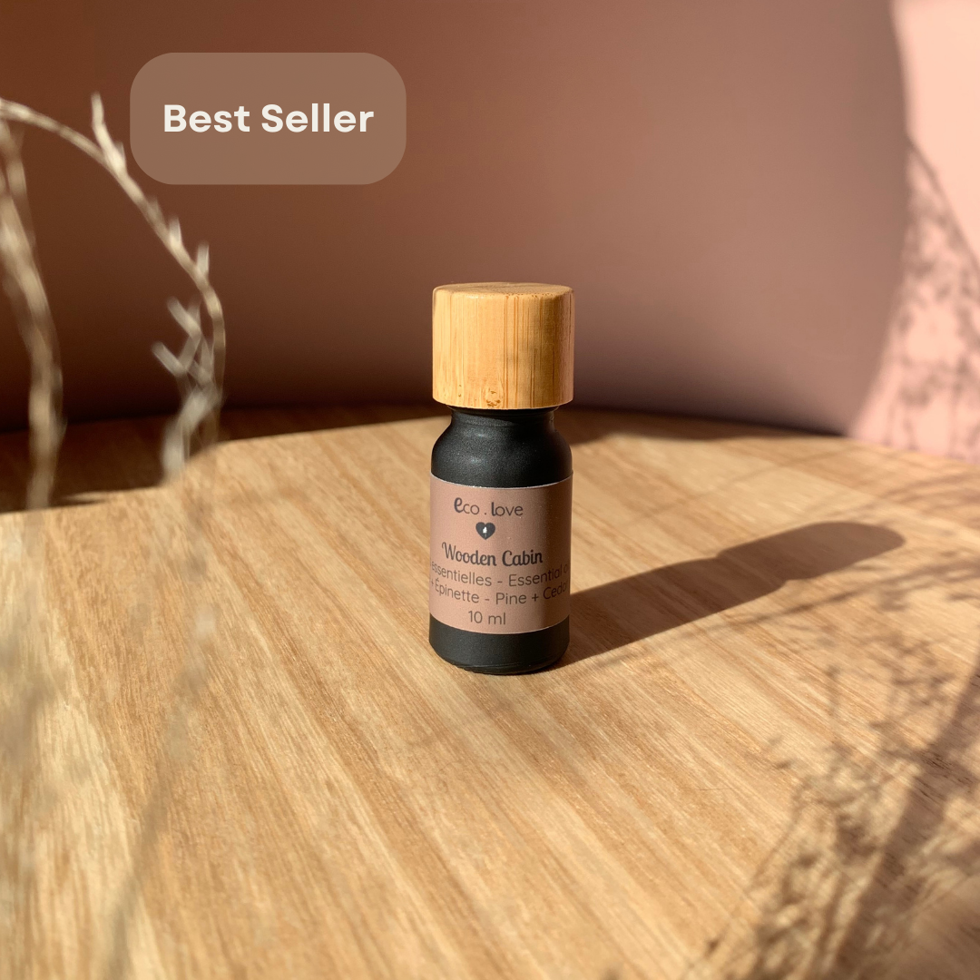 Huile Essentielle WOODEN CABIN 〰️ Pin + Cèdre + Épinette Noir + Sapin + Cyprès