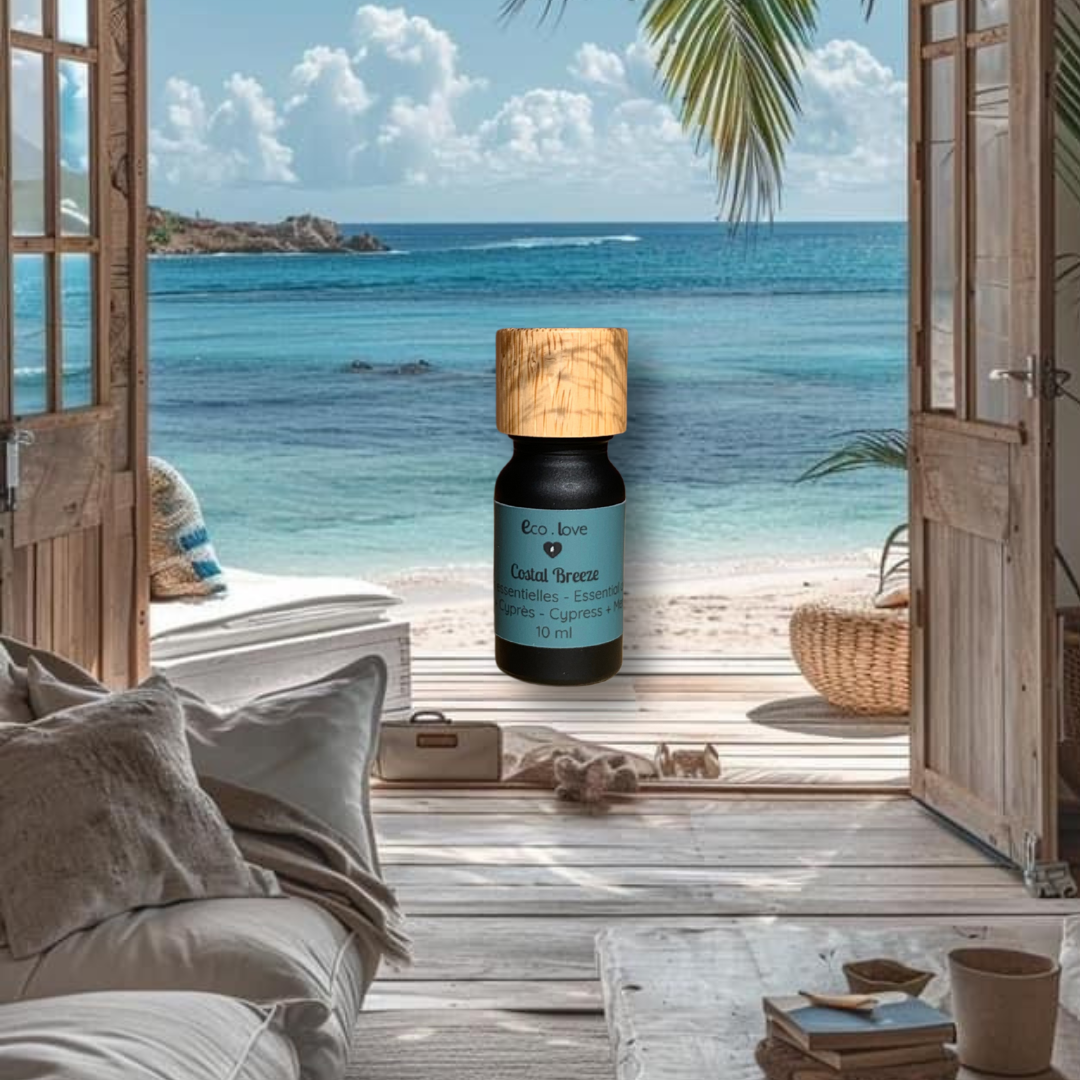 Huile Essentielle COSTAL BREEZE 〰️ Sapin + Cyprès + Eucalyptus + Menthe Verte + Romarin + Citron