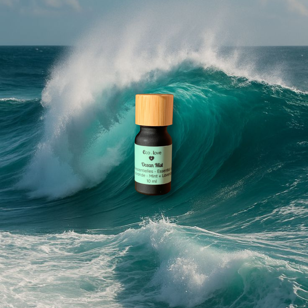 Huile Essentielle OCEAN MIST - Menthe Verte + Menthe Poivrée + Lime + Lavande Fine + Romarin