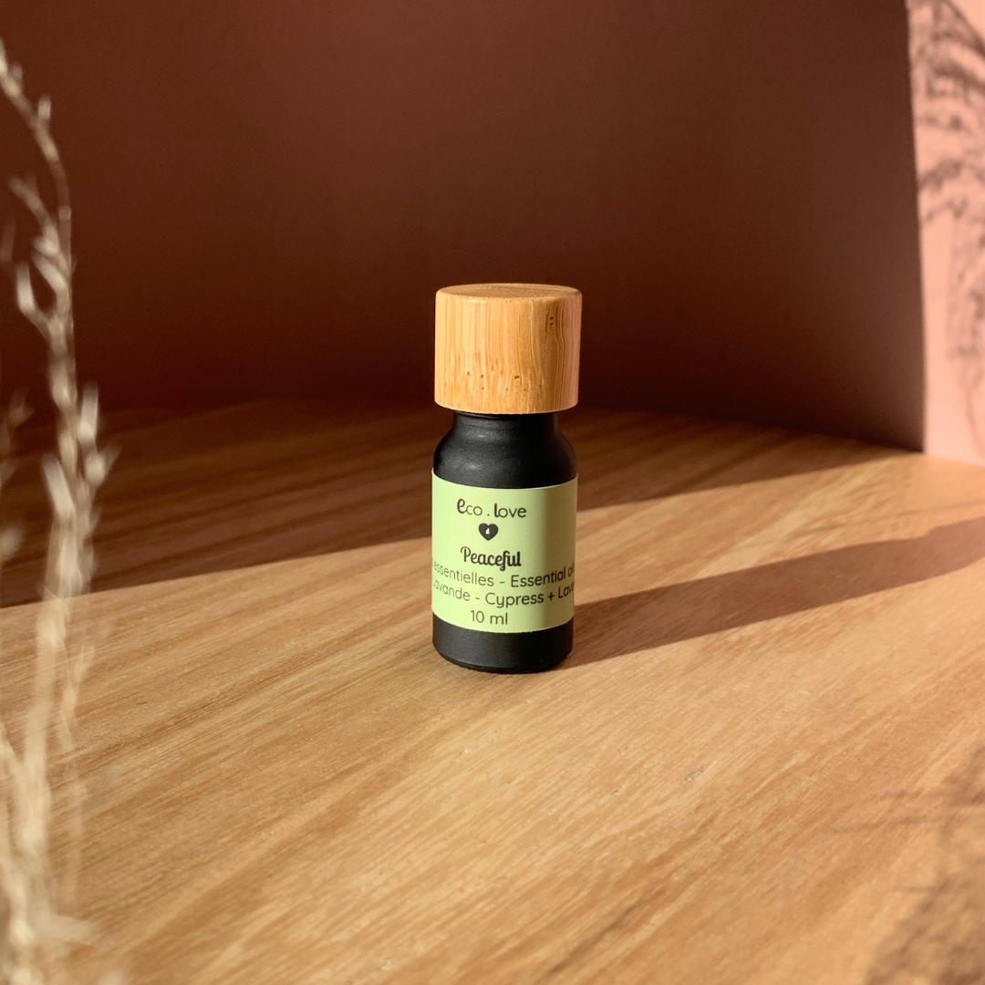 Huile Essentielle PEACEFUL - Cyprès + Lavande Fine + Cèdre + Eucalyptus