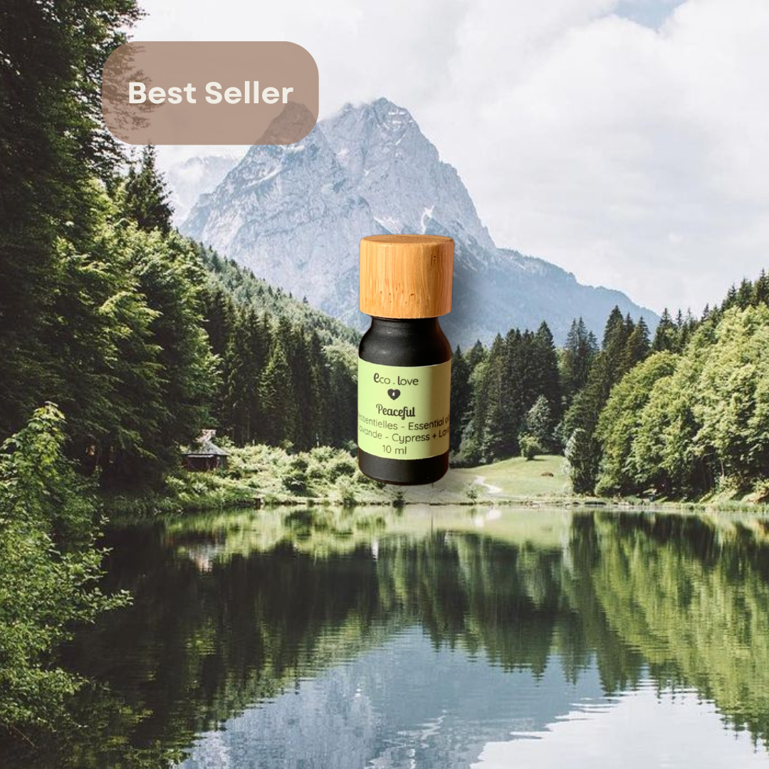 PEACEFULL Essential Oil - Cypress + Lavender + Cedar + Eucalyptus
