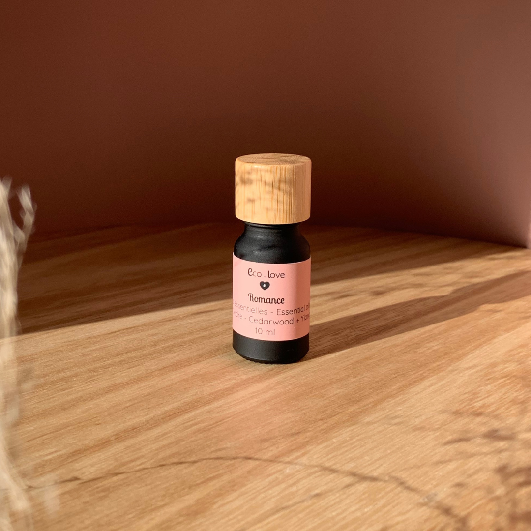 Huile Essentielle ROMANCE 〰️ Orange + Cèdre + Ylang Ylang + Lavande