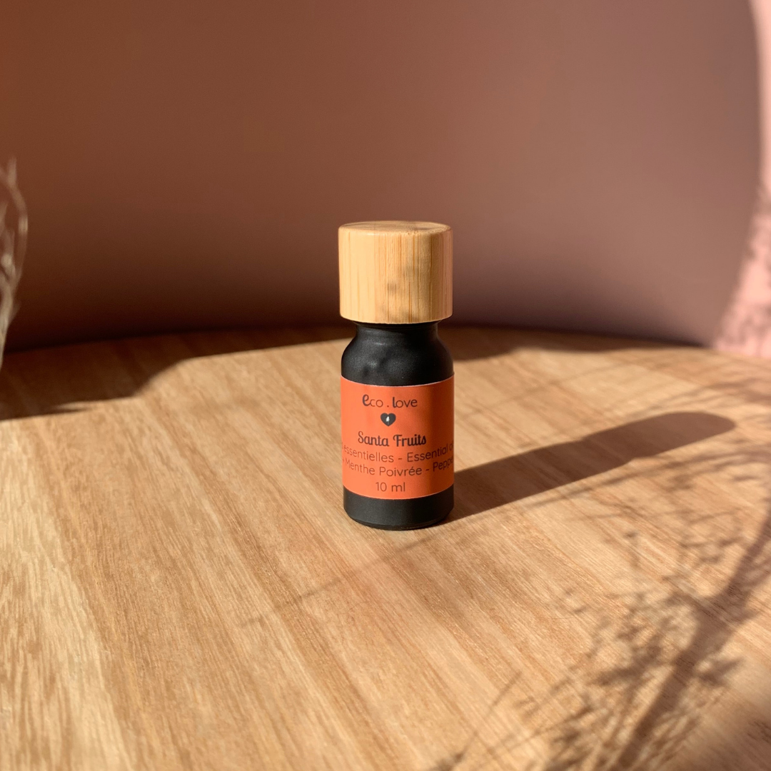 Huile Essentielle SANTA FRUITS 〰️ Orange + Pamplemousse + Menthe Poivrée
