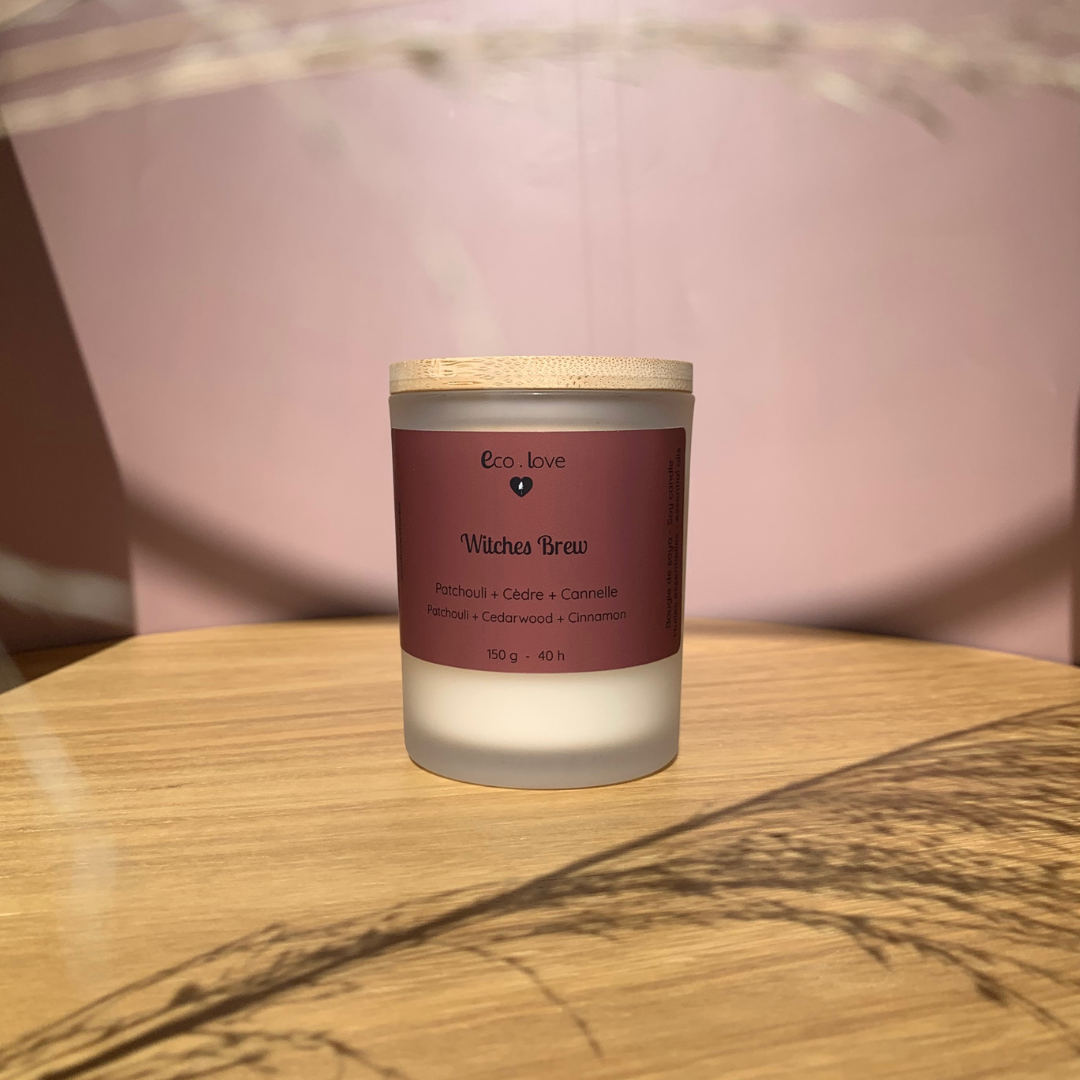 LANCEMENT Bougie WITCHES BREW 〰️ Patchouli + Cèdre + Cannelle