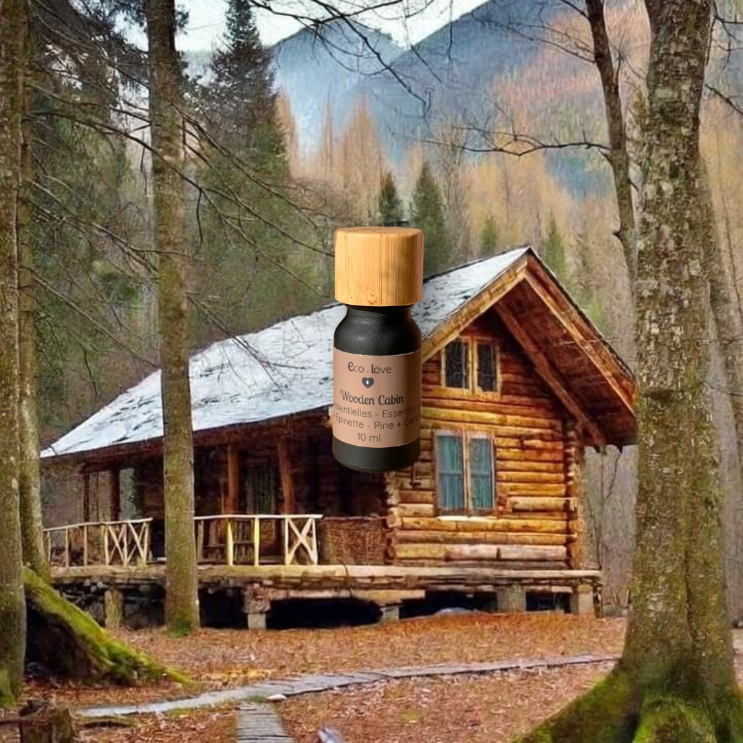 Huile Essentielle WOODEN CABIN - Pin + Cèdre + Épinette Noir + Sapin + Cyprès