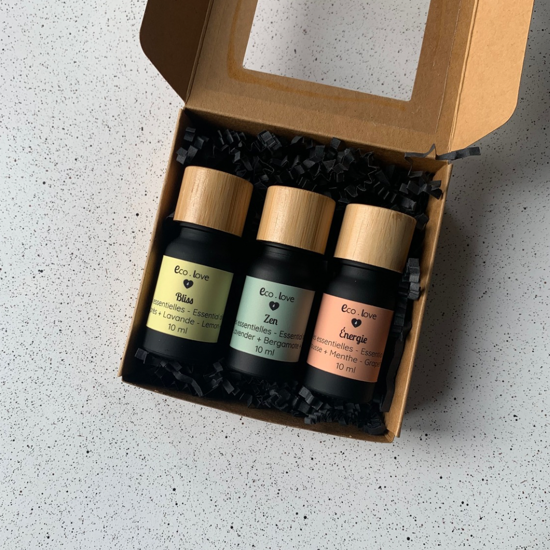 Coffret Cadeau  〰️ Trio d’huiles essentielles