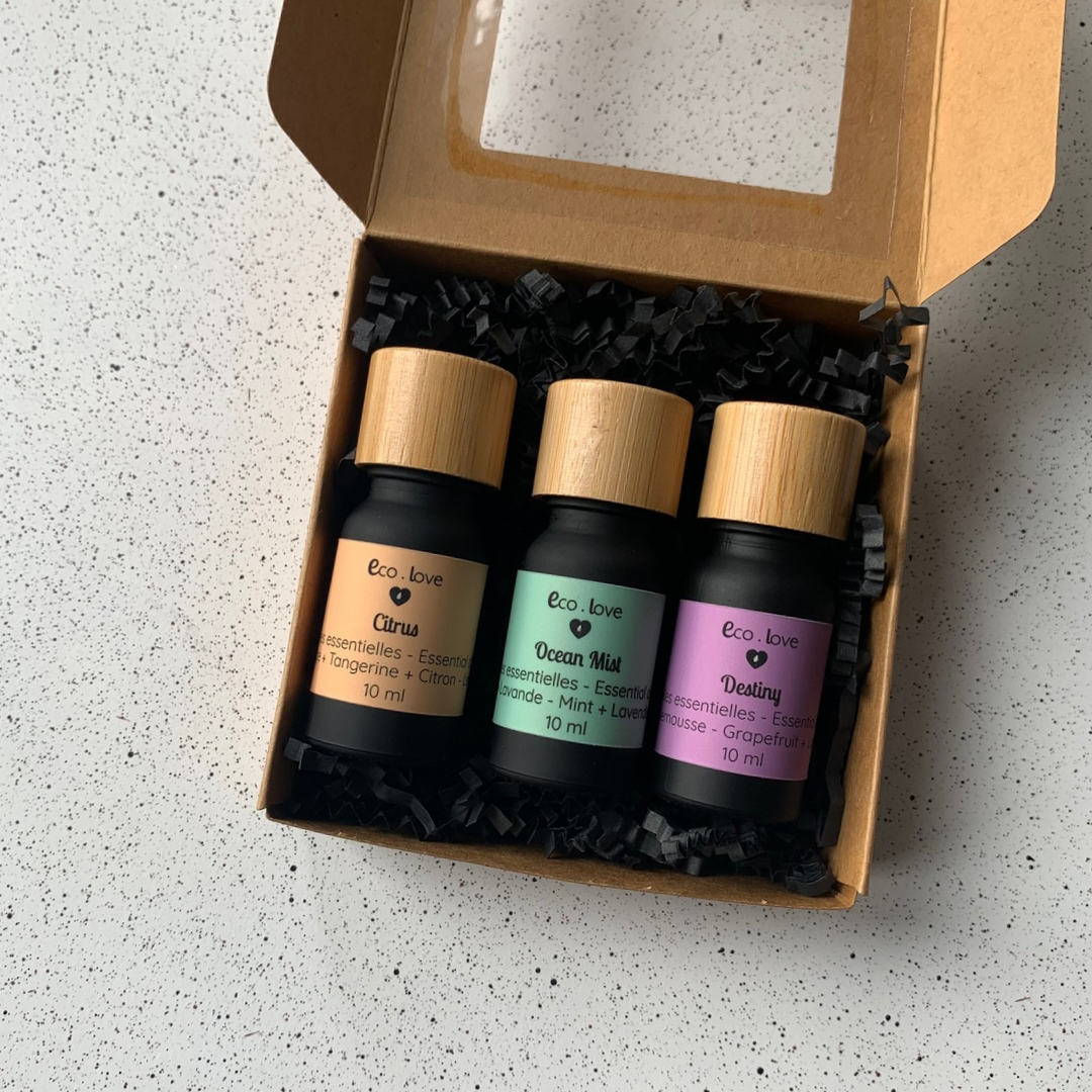 Coffret Cadeau  〰️ Trio d’huiles essentielles