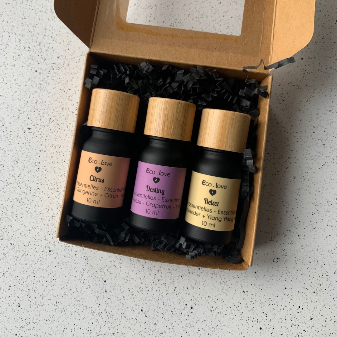 Coffret Cadeau  〰️ Trio d’huiles essentielles