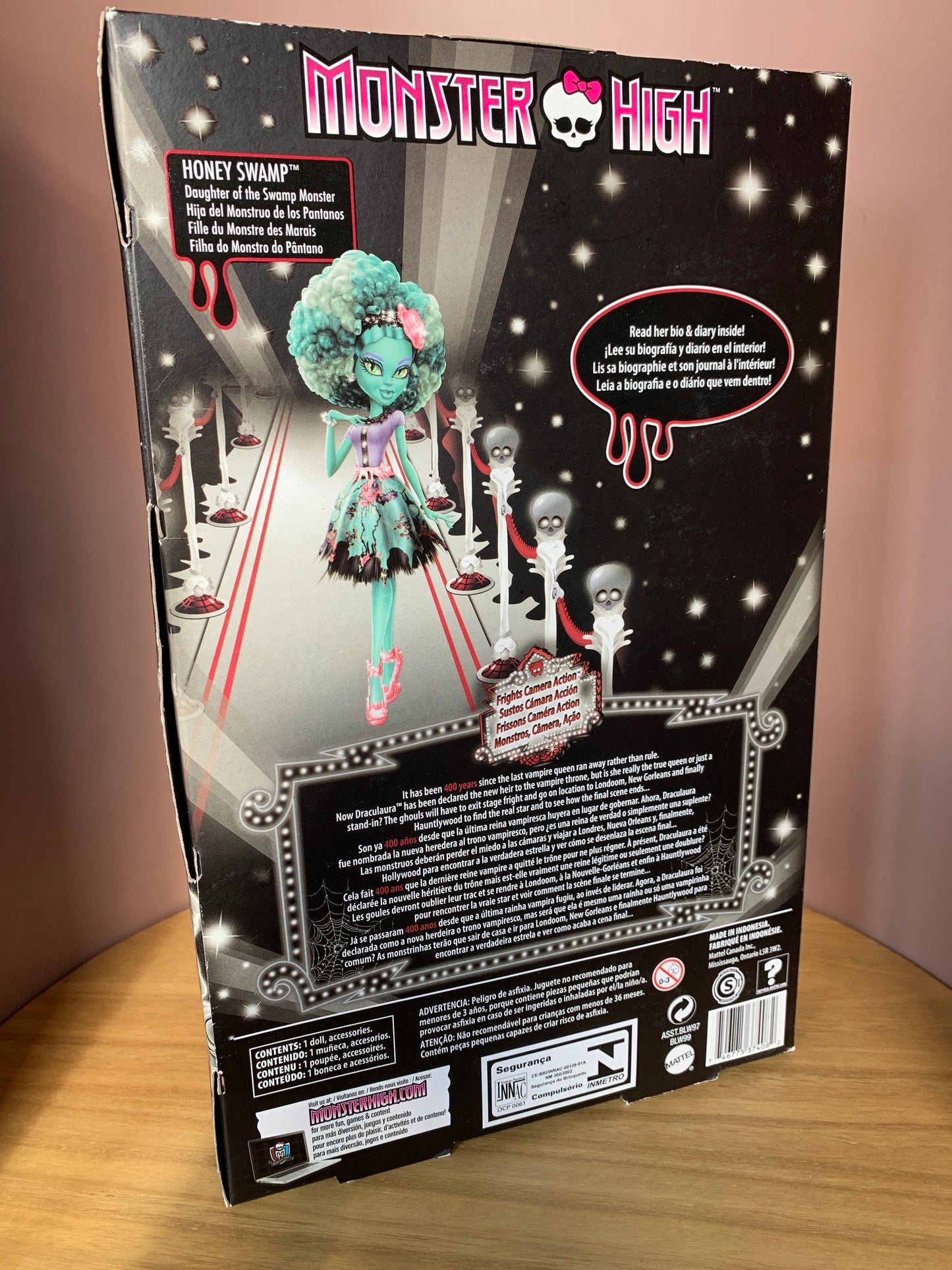 MONSTER HIGH - HONEY SWAMP - HAUNTLYWOOD - Frisson Caméra Action 2013-2014