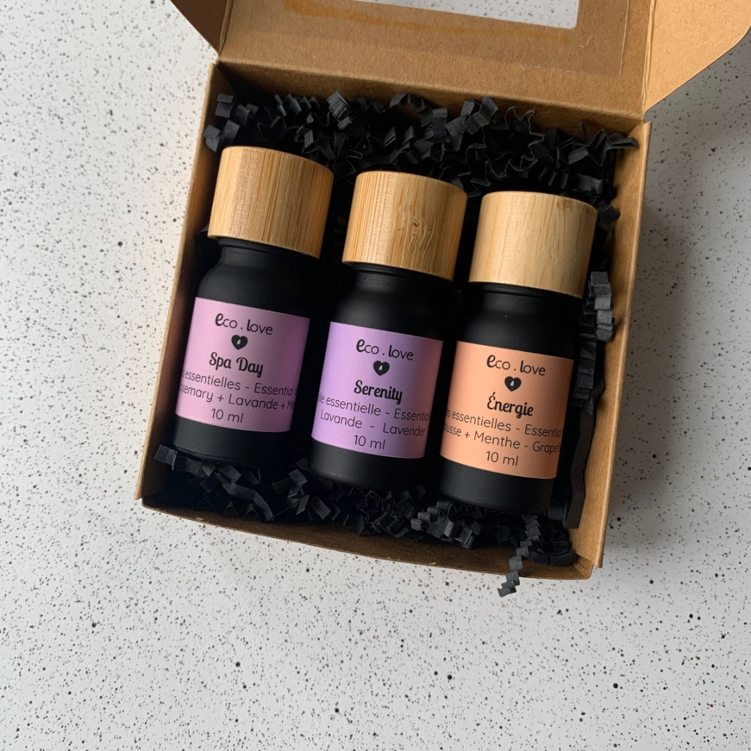 Coffret Cadeau  〰️ Trio d’huiles essentielles