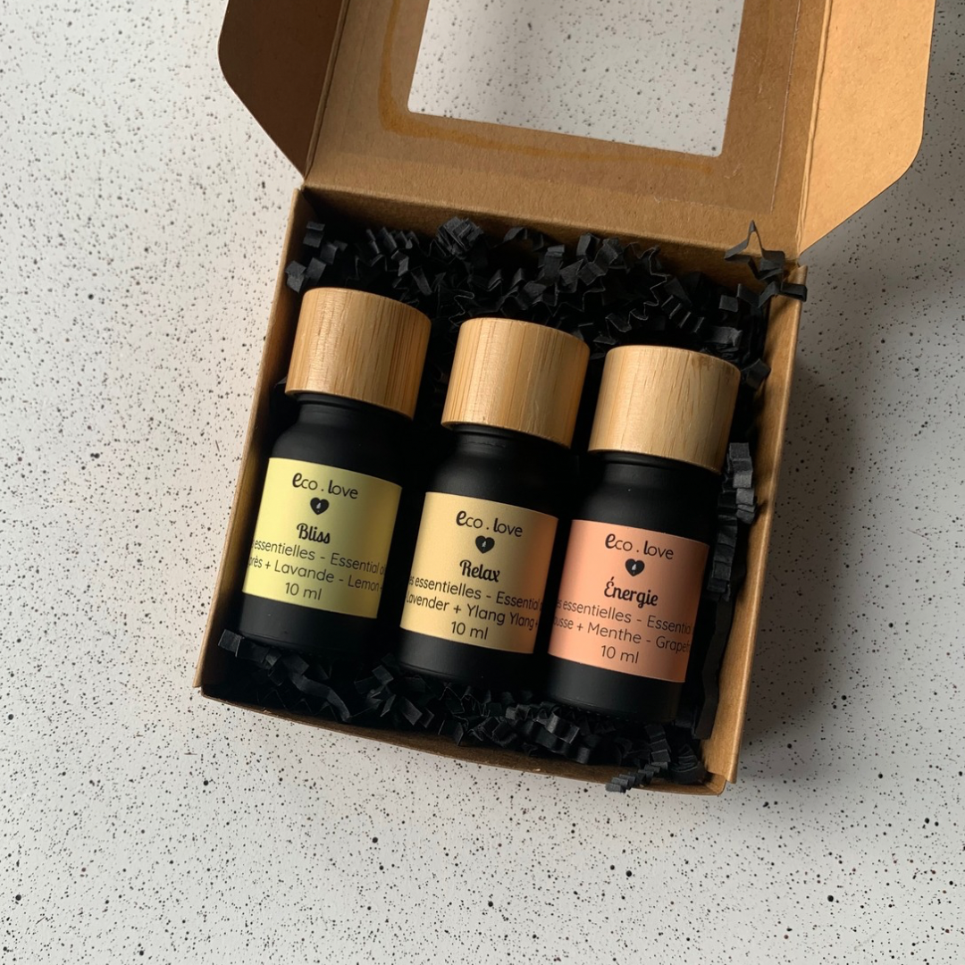 Coffret Cadeau  〰️ Trio d’huiles essentielles