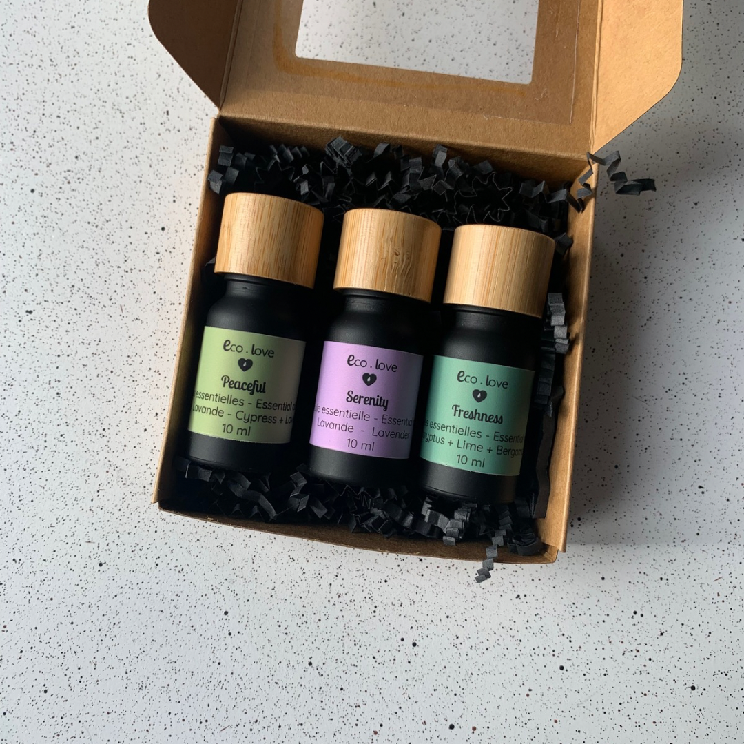 Coffret Cadeau  〰️ Trio d’huiles essentielles