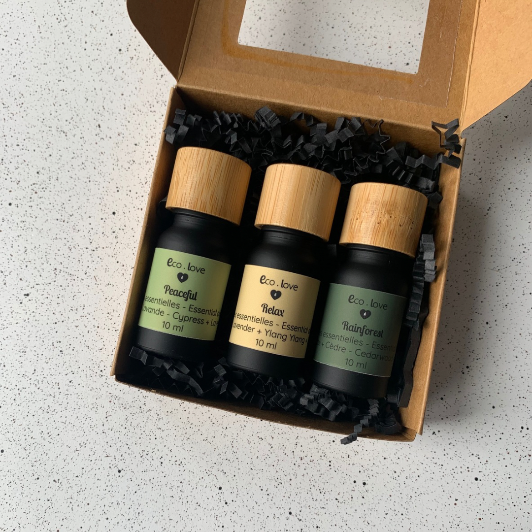 Coffret Cadeau  〰️ Trio d’huiles essentielles