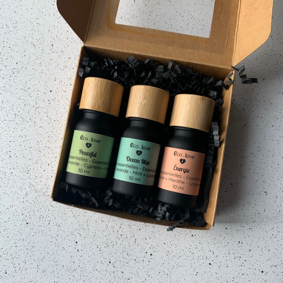 Coffret Cadeau  〰️ Trio d’huiles essentielles