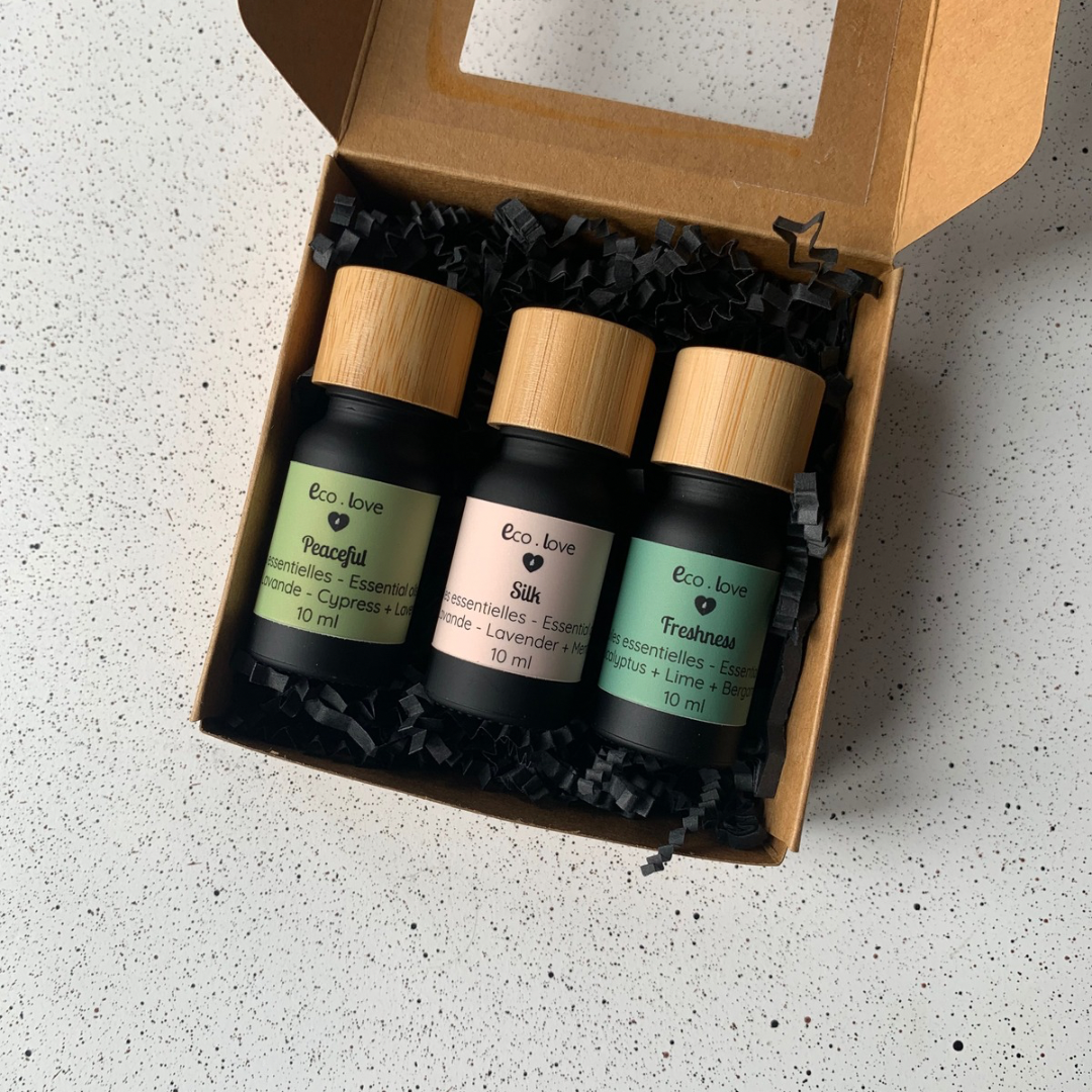 Coffret Cadeau  〰️ Trio d’huiles essentielles