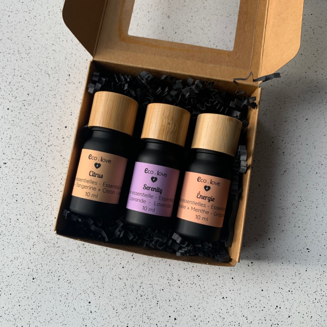 Coffret Cadeau  〰️ Trio d’huiles essentielles