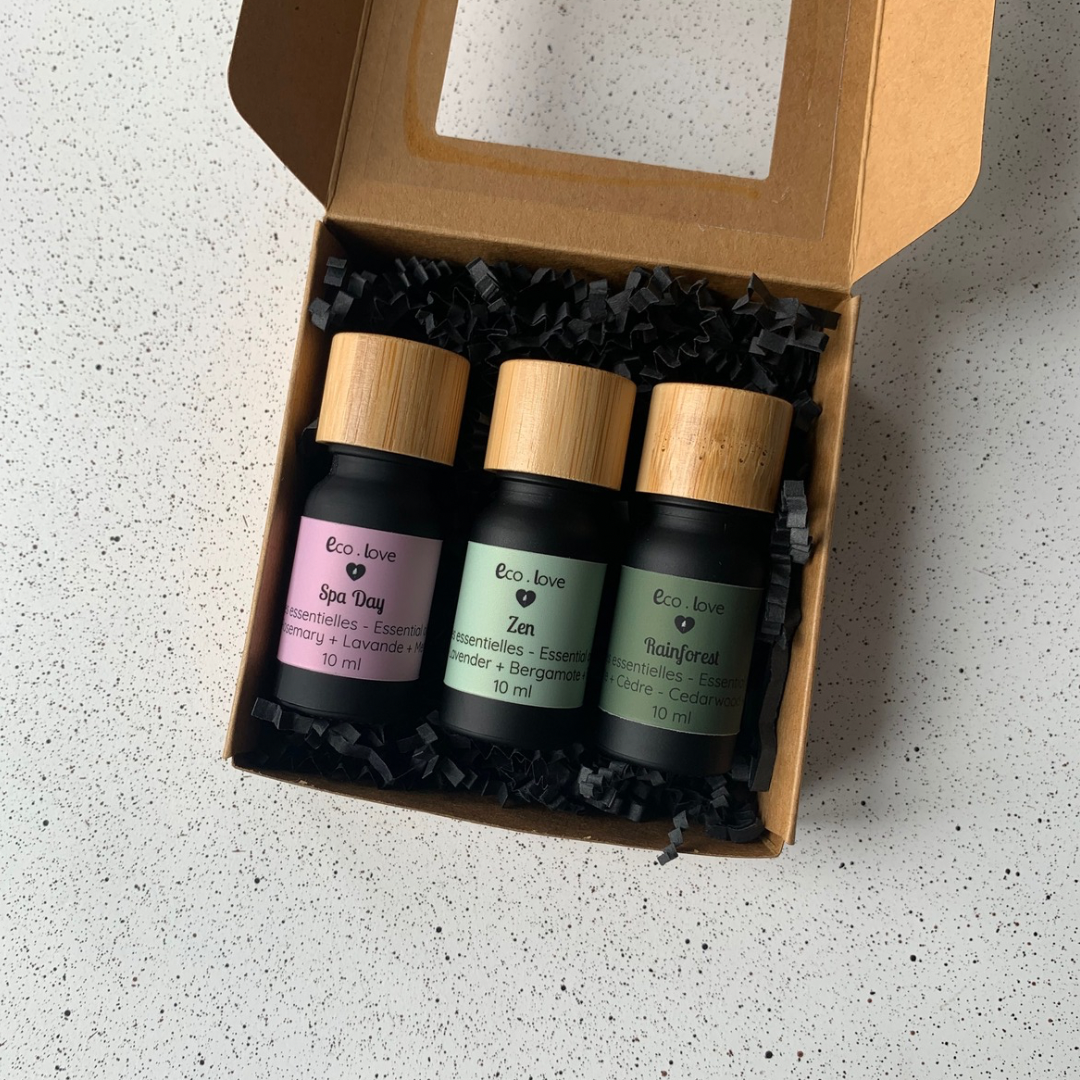 Coffret Cadeau  〰️ Trio d’huiles essentielles