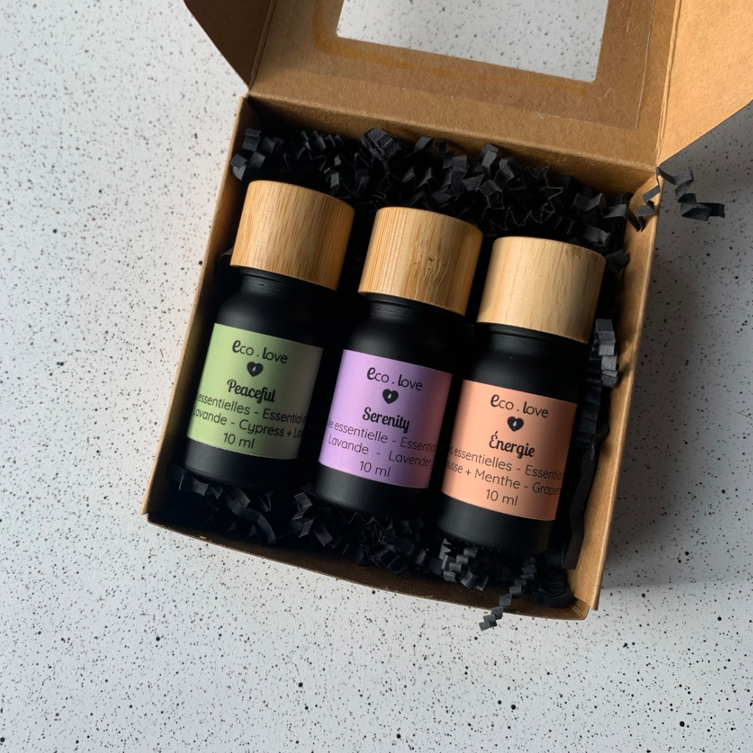 Coffret Cadeau  〰️ Trio d’huiles essentielles