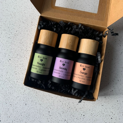 Coffret Cadeau  〰️ Trio d’huiles essentielles